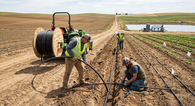 Farm Irrigation Installation in Ventura County, CA
