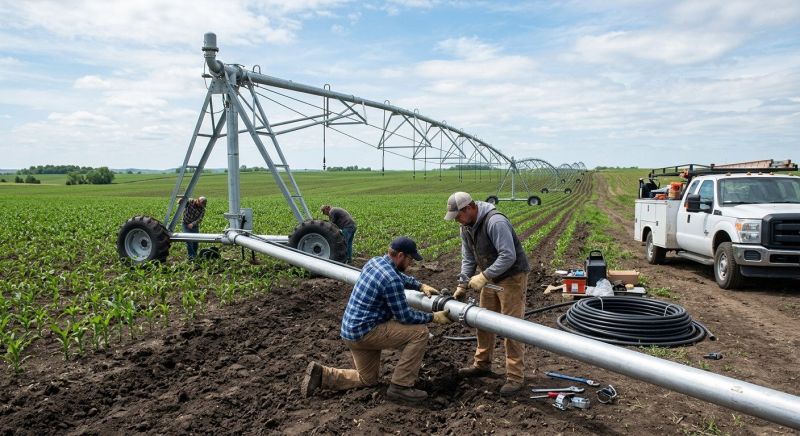 Farm Irrigation Installation in Aiken, SC