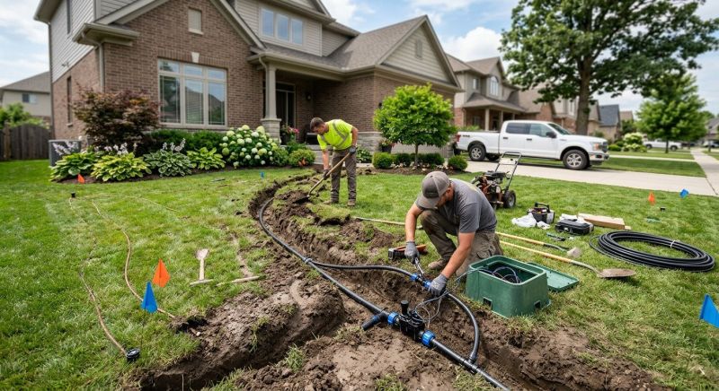 Inground Sprinkler Installation in Aiken, SC