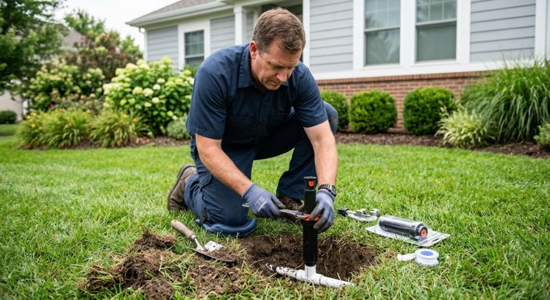 Lawn Sprinkler Replacement in Aiken, SC