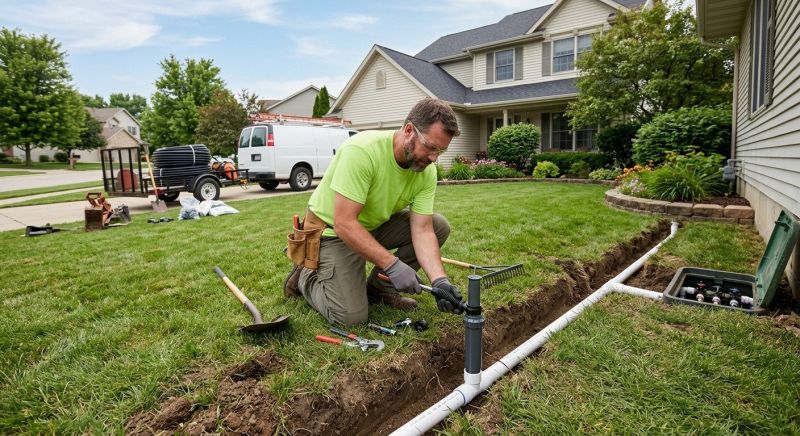 Outdoor Sprinkler Installation in Ventura County, CA