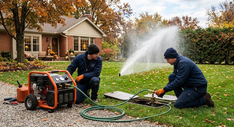 Sprinkler Blowout Service in Carson City, NV