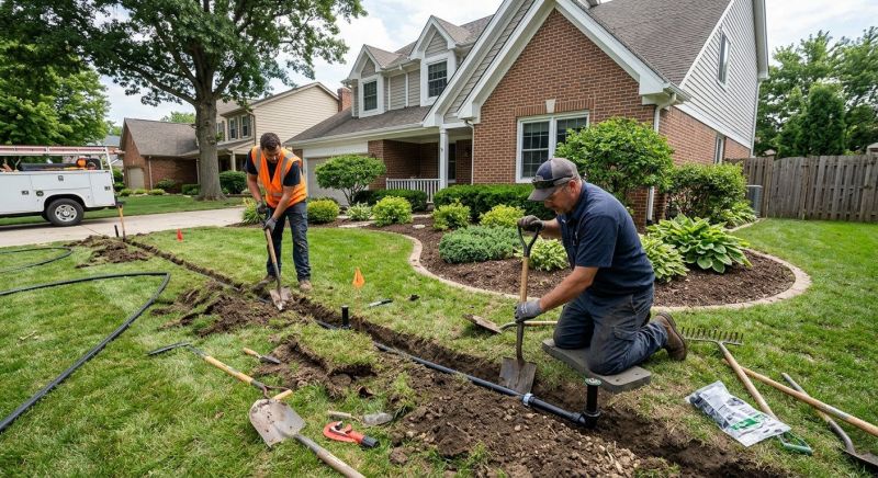 Sprinkler System Relocation in Honolulu, HI