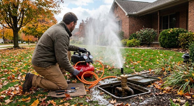 Sprinkler Winterization in Reno, NV