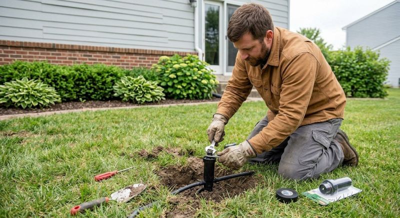 Damaged Sprinkler Repair in Aiken, SC