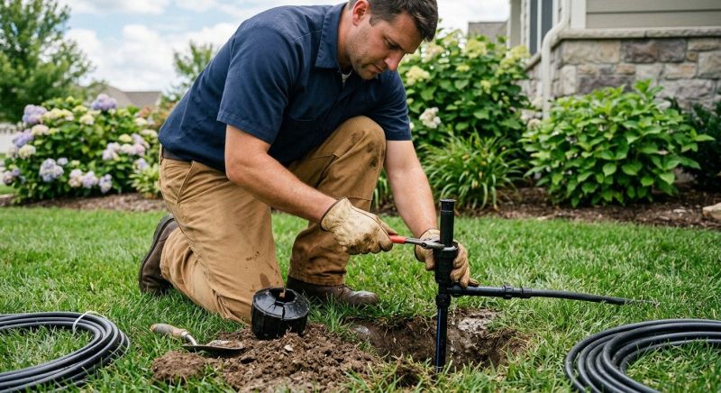 Damaged Sprinkler Repair in Aiken, SC