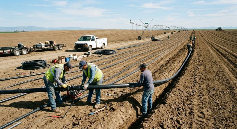 Farm Irrigation Installation in Ventura County, CA