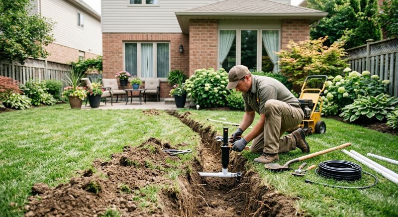 Garden Sprinkler Installation in Ventura County, CA