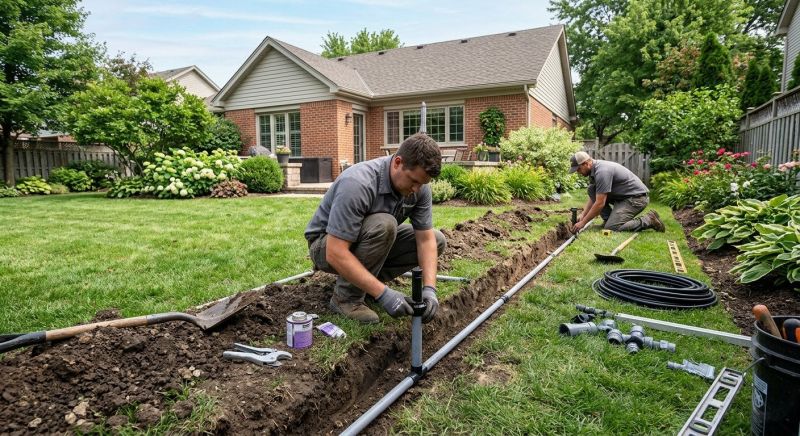 Garden Sprinkler Installation in Aiken, SC