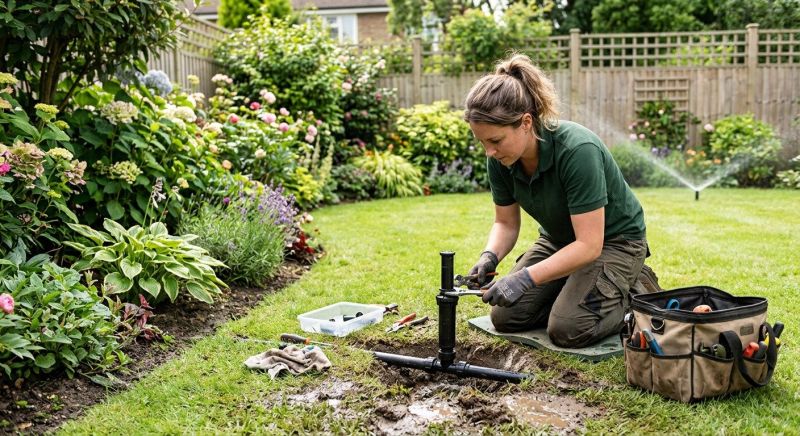 Garden Sprinkler Replacement in Ventura County, CA