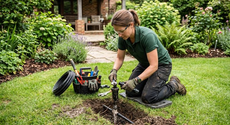 Garden Sprinkler Replacement in Aiken, SC