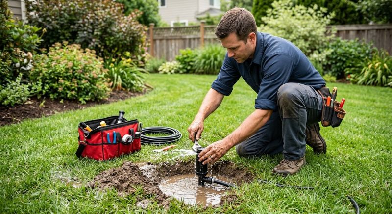 Grass Sprinkler Repair in Aiken, SC