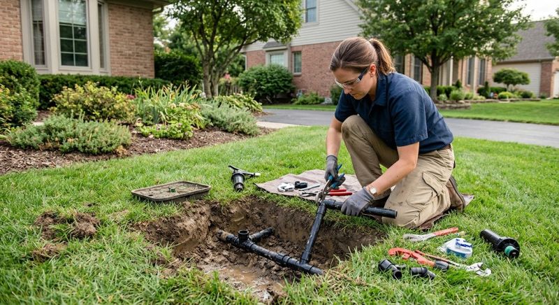Inground Sprinkler Repair in Aiken, SC