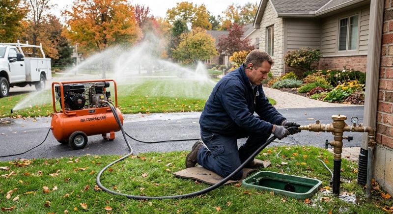 Sprinkler Blowout Service in Ventura County, CA