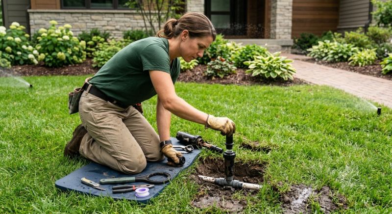 Sprinkler Head Replacement in Aiken, SC