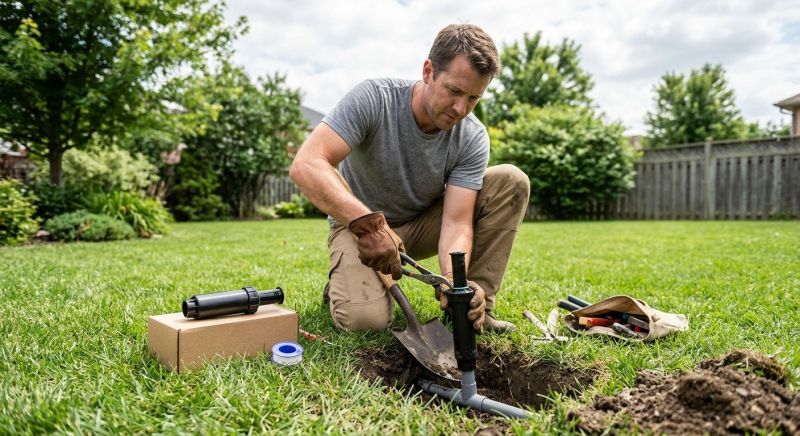 Sprinkler Head Replacement in Ventura County, CA