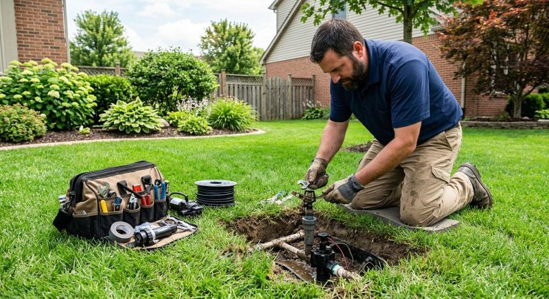 Sprinkler Line Repair in Ventura County, CA