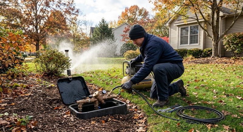 Sprinkler Winterization in Ventura County, CA