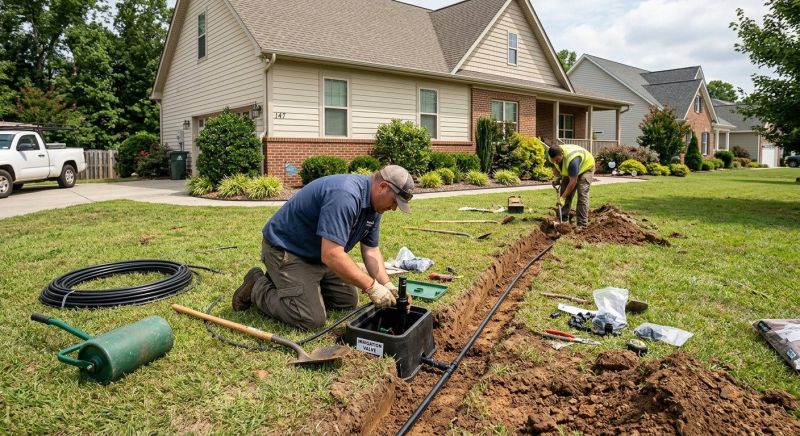 Yard Irrigation Installation in Aiken, SC